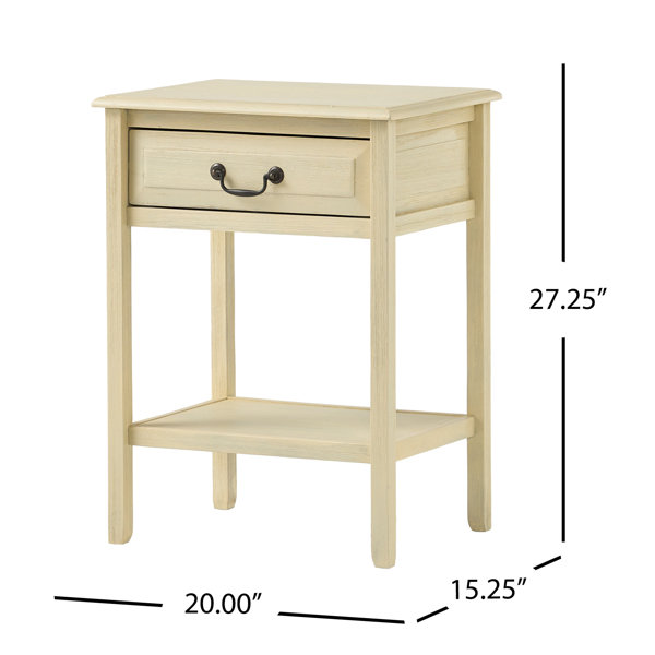 August Grove® Zara End Table with Storage & Reviews Wayfair